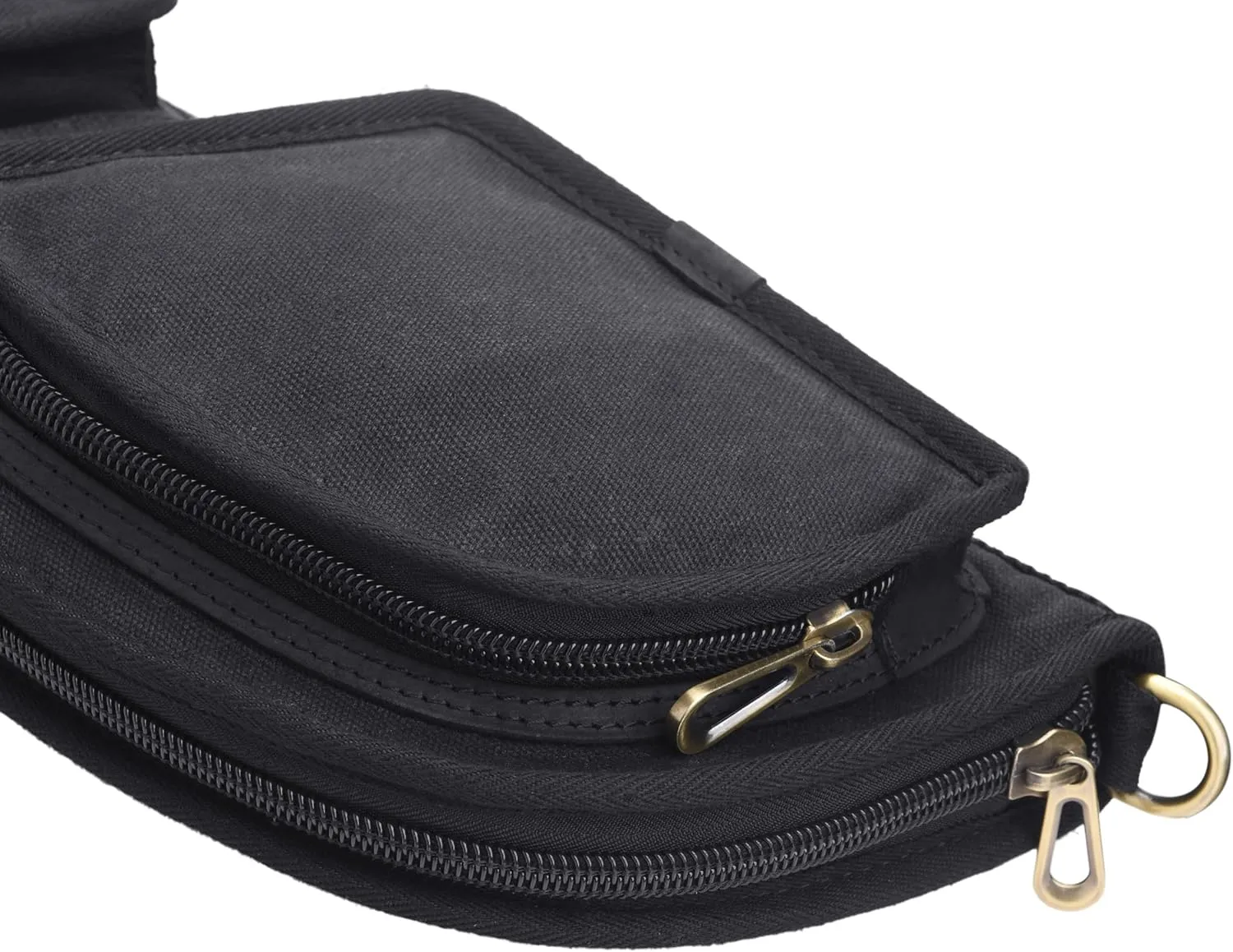 WAYNE'S DOG 52" 38" Soft Gun Case for Rifle & Shotgun, Canvas Leather Rifle Storage Bag with Lambs Wool Fully Protective
