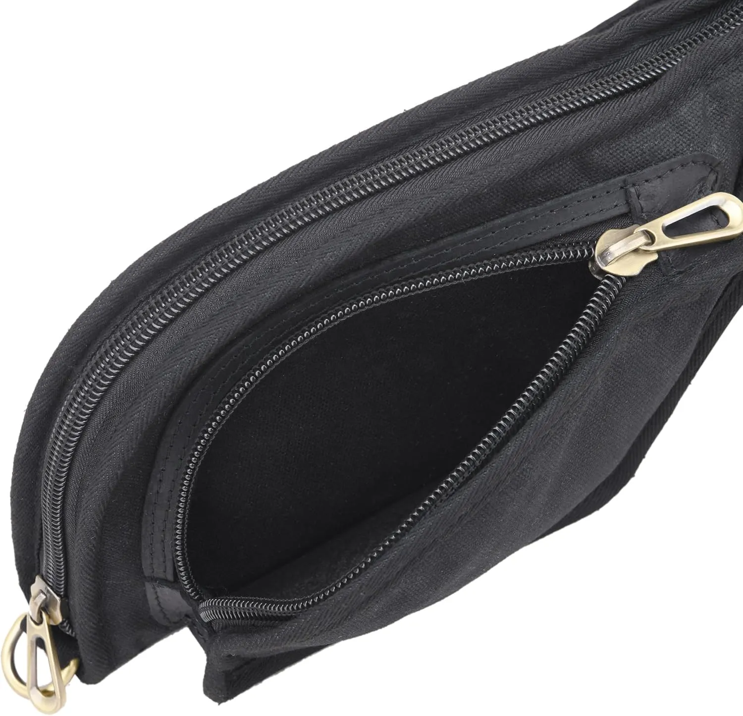 WAYNE'S DOG 52" 38" Soft Gun Case for Rifle & Shotgun, Canvas Leather Rifle Storage Bag with Lambs Wool Fully Protective