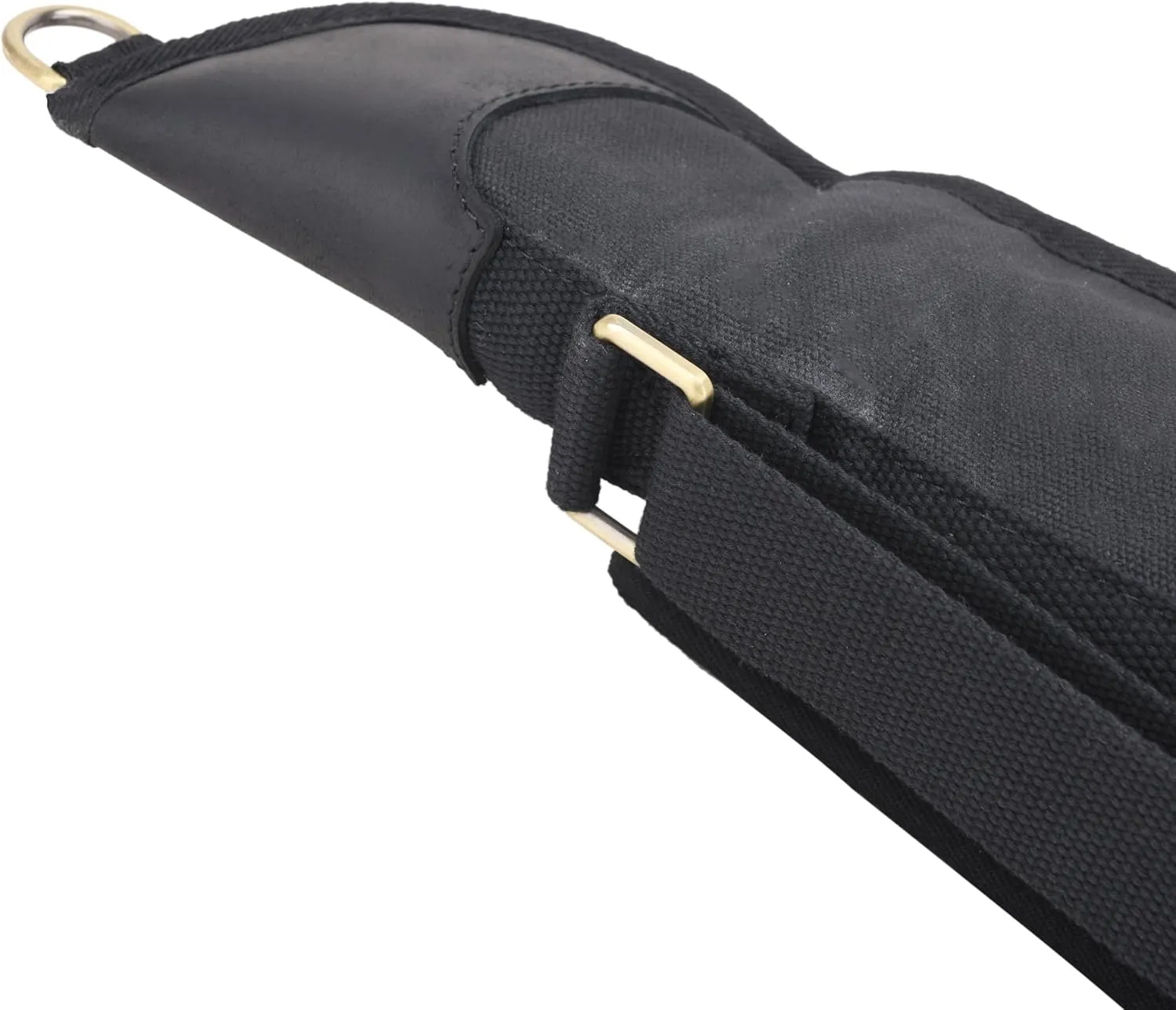 WAYNE'S DOG 52" 38" Soft Gun Case for Rifle & Shotgun, Canvas Leather Rifle Storage Bag with Lambs Wool Fully Protective