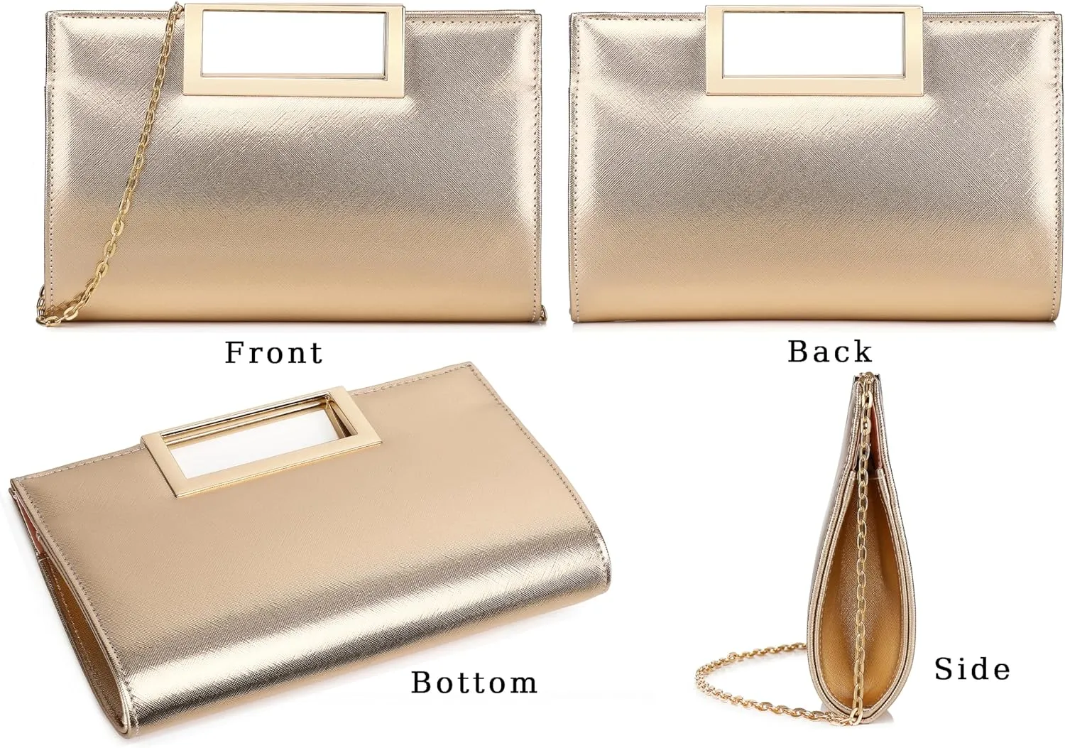 Women Clutch Purse Fashion PU leather handbag/shoulder bag women's eveing bag Christmas gift.