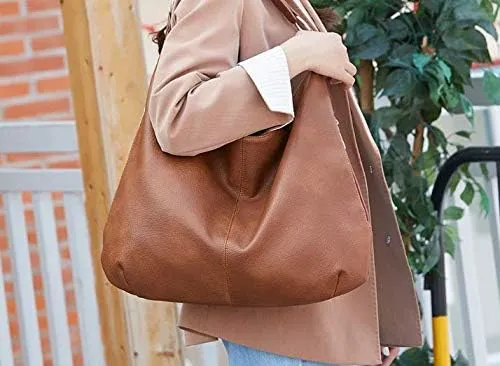 Women Handbag Leather Satchel Purse Handbag Vintage Top Handle Handbag Work Tote Bag