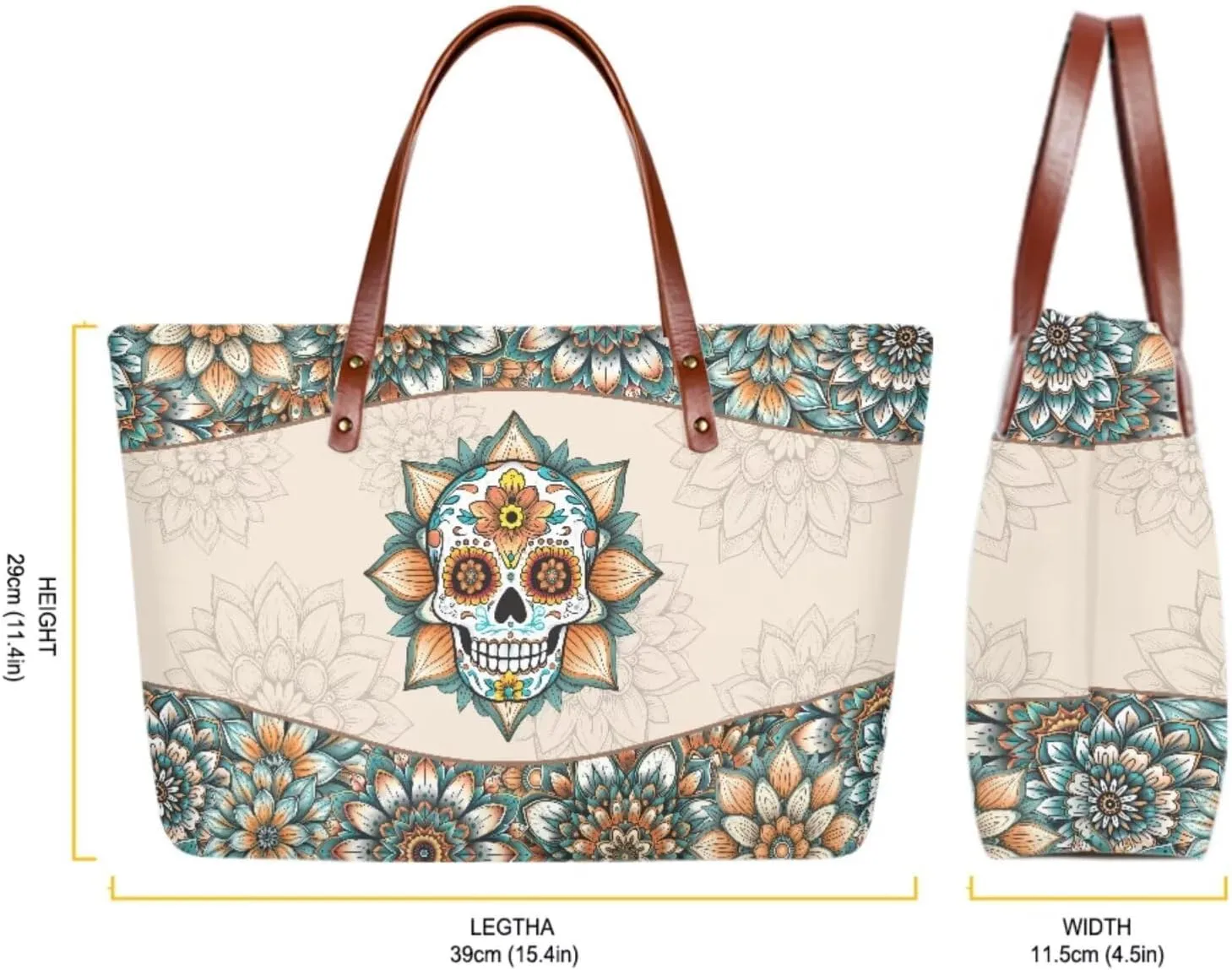 Women Handbags Wallet Tote Bag Shoulder Bag Top Handle Satchel Purse Set 2pcs
