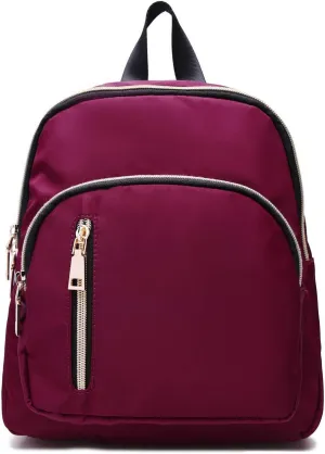 Women Mini Backpack Purse Water resistant Nylon Fashion College Bag Casual Daypack
