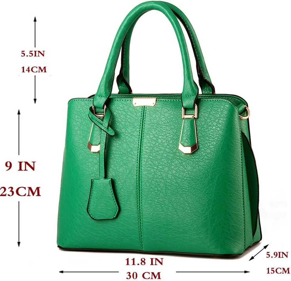 Women Satchel Handbag Tote Purse Top Handle Bag Shoulder Bag