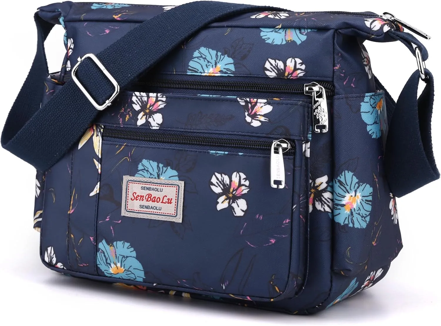 Women Shoulder Handbag Multiple Pockets Bag Ladies Tote Top Handle Satchel Crossbody Purse