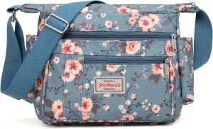 Women Shoulder Handbag Multiple Pockets Bag Ladies Tote Top Handle Satchel Crossbody Purse