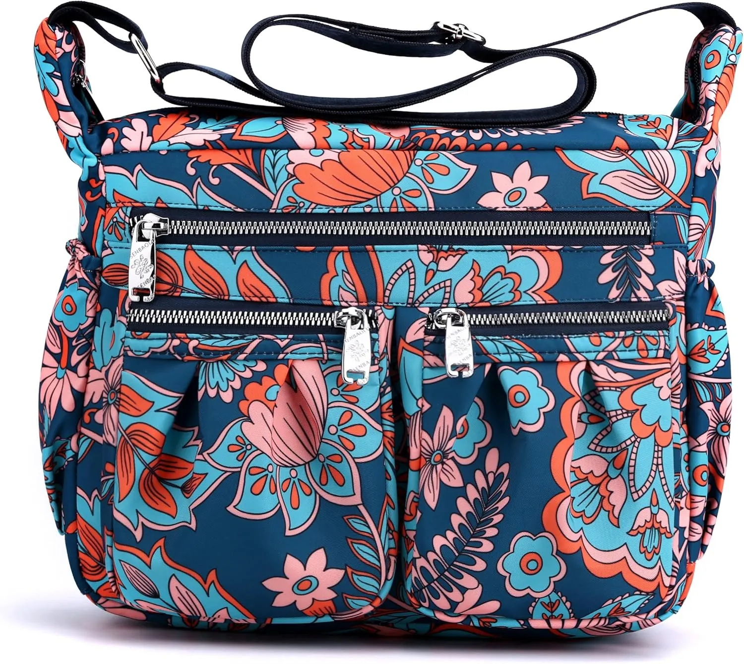 Women Shoulder Handbag Multiple Pockets Bag Ladies Tote Top Handle Satchel Crossbody Purse