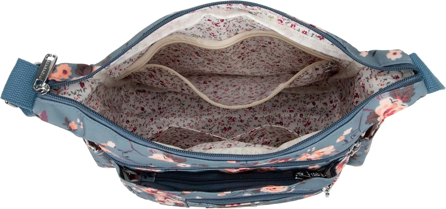 Women Shoulder Handbag Multiple Pockets Bag Ladies Tote Top Handle Satchel Crossbody Purse