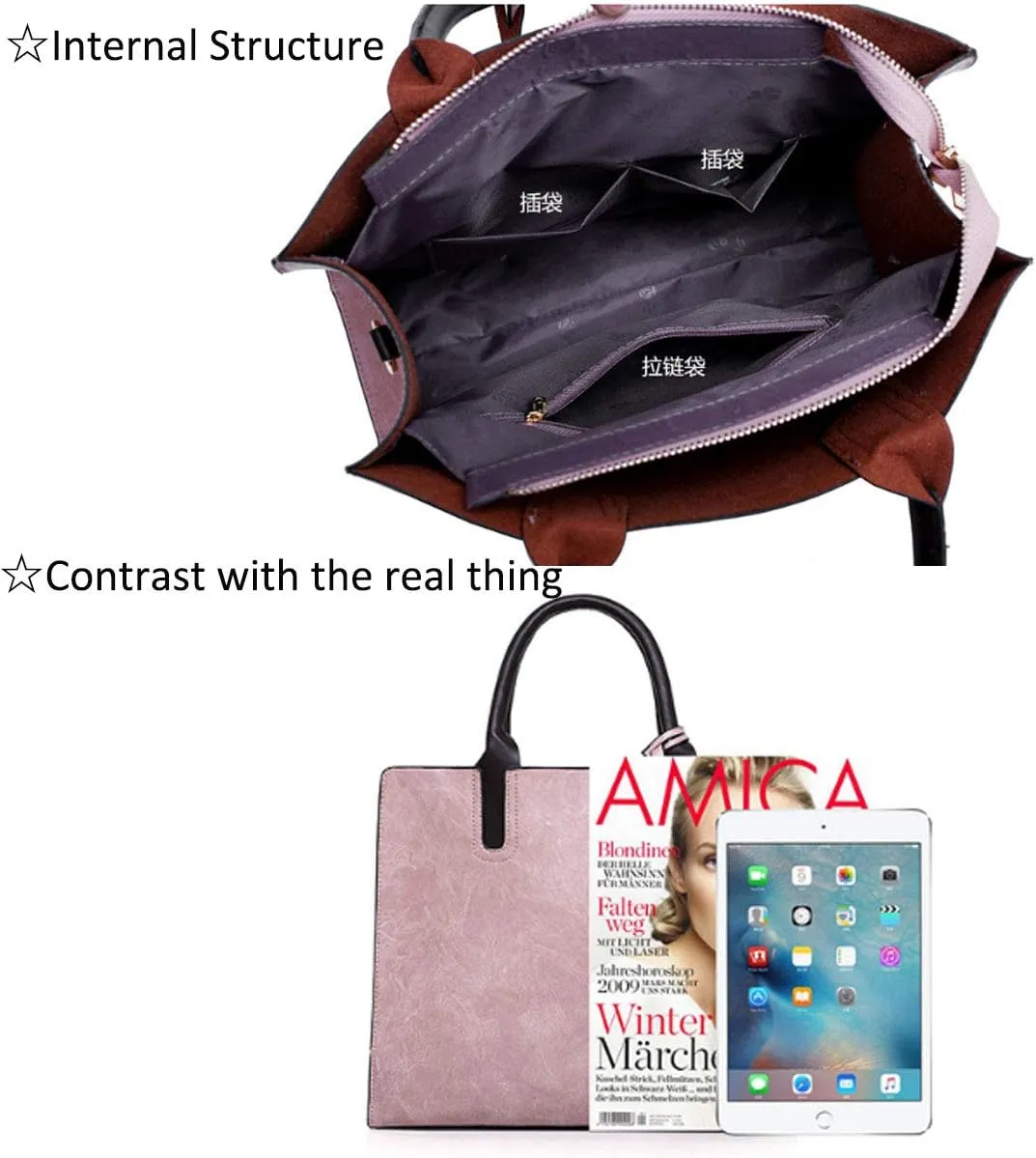 Womens Purses and Handbags Shoulder Bags Ladies Designer Top Handle Satchel Tote Bag Hobo Bags