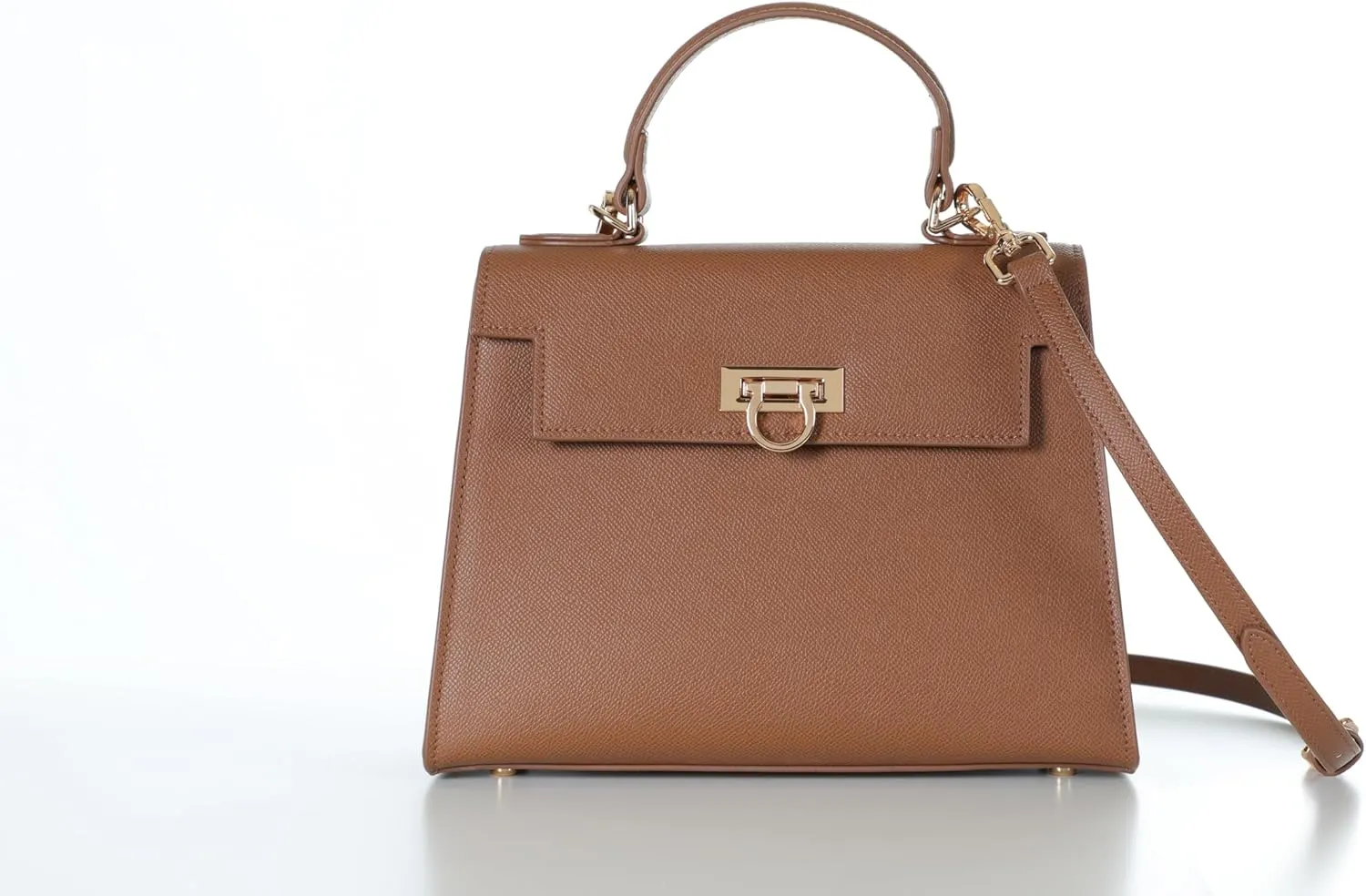 Women’s Top-Handle Handbags – Luxury Crossbody Purse Shoulder Bag for Women – Leather Handbag, Detachable Strap