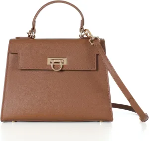 Women’s Top-Handle Handbags – Luxury Crossbody Purse Shoulder Bag for Women – Leather Handbag, Detachable Strap