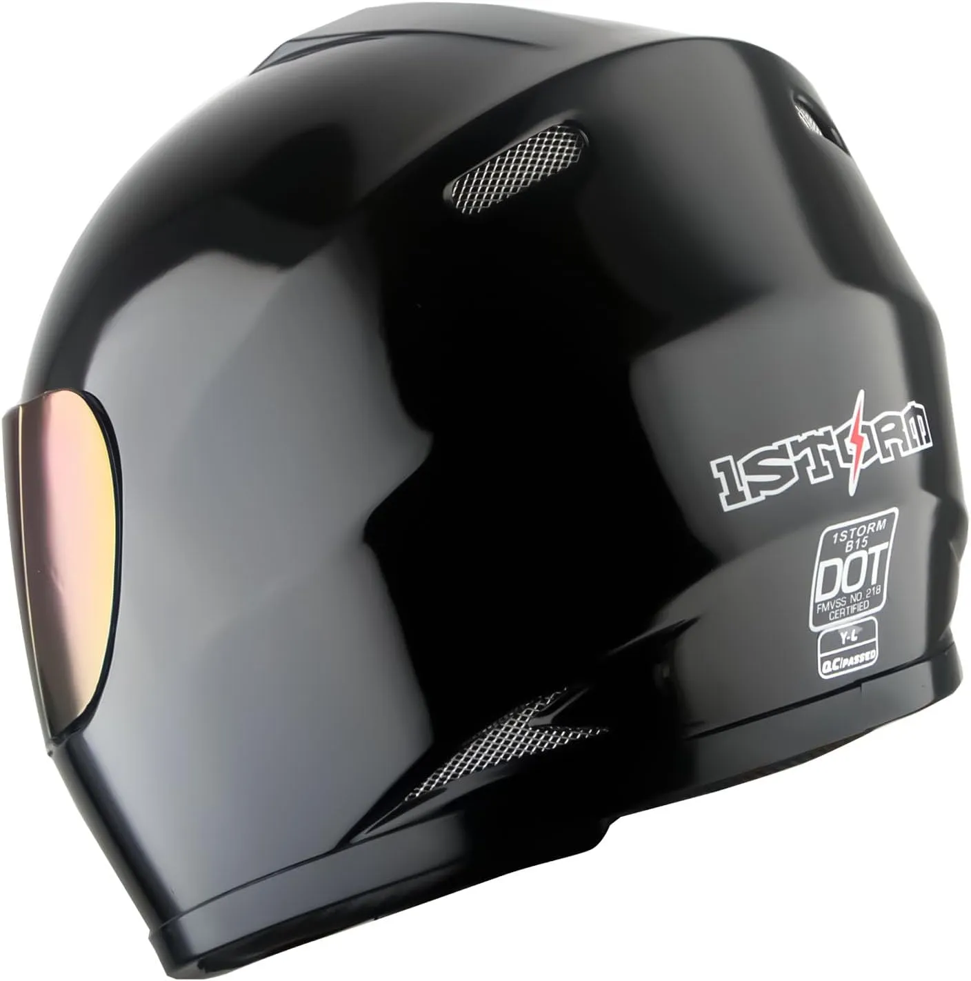 WOW Motorcycle Full Face Helmet Street Bike BMX MX Youth Kids: HKYB15