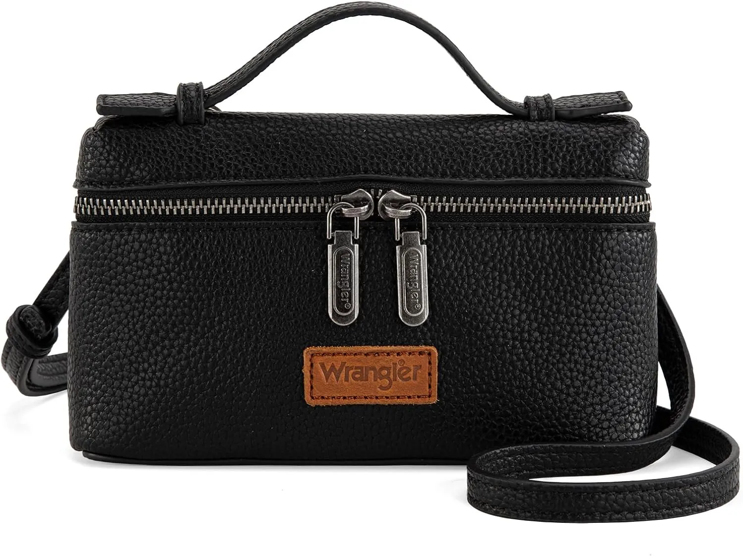 Wrangler Mini Crossbody Bag for Women Top-Handle Handbags Designer Shoulder Cute Purses Trendy