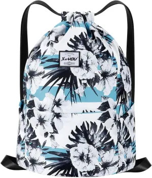 XEYOU Drawstring Sports Backpack Lightweight Gym Yoga Sackpack Shoulder Rucksack Casual Outdoor Daypack for Women and Men
