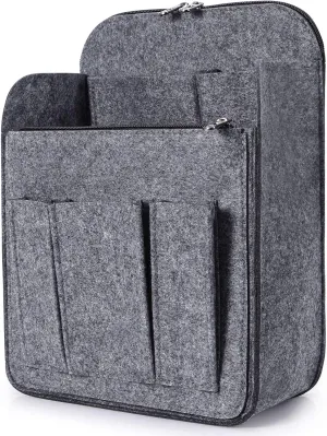 Yoillione Felt Backpack Organizer Insert for Women and Men, Large Travel Rucksack Insert with High Capacity, Lightweight Bag Organizer with Zipper Pockets