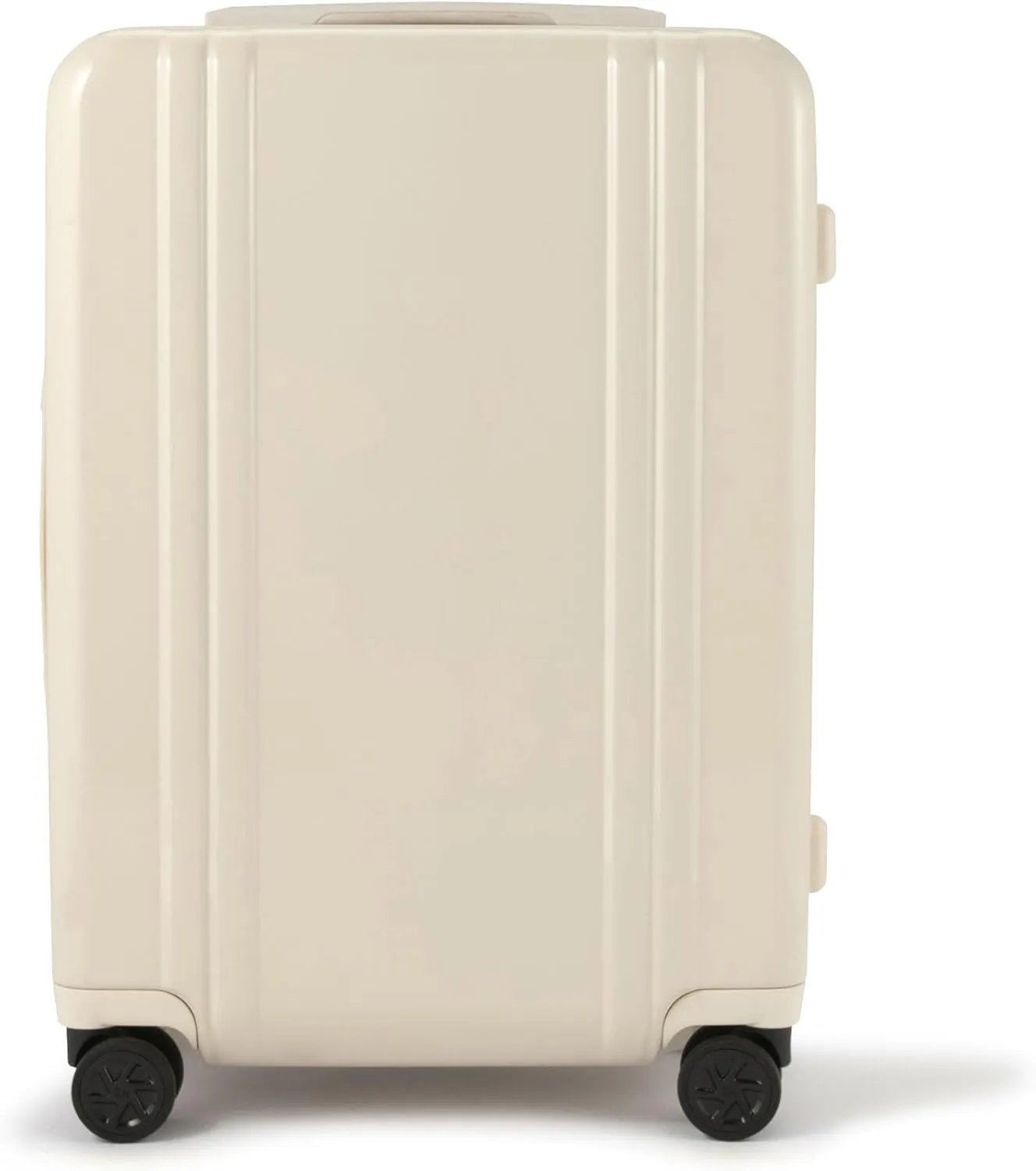 ZERO Halliburton Classic Lightweight 4.0 Continental Carry-On, 22-Inch Hardside, Four Dual Spinner Wheels, TSA Accepted Lock, Telescoping Pull Handle, 37L, Gloss Finish- Crme