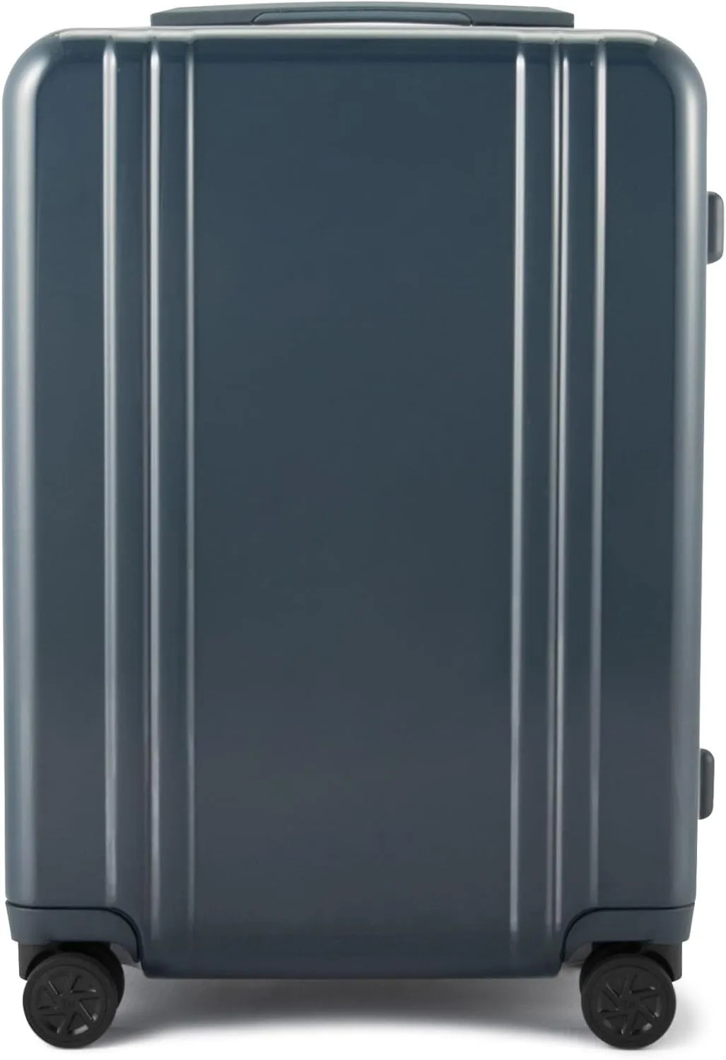ZERO Halliburton Classic Lightweight 4.0 Continental Carry-On, 22-Inch Hardside, Four Dual Spinner Wheels, TSA Accepted Lock, Telescoping Pull Handle, 37L, Gloss Finish- Navy