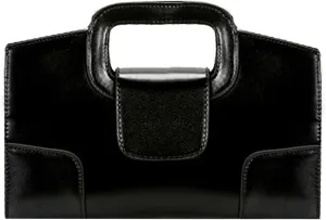 ZLMBAGUS Women Vintage Flap Tote Top Handle Satchel Handbags PU Leather Clutch Purse Shoulder Bag